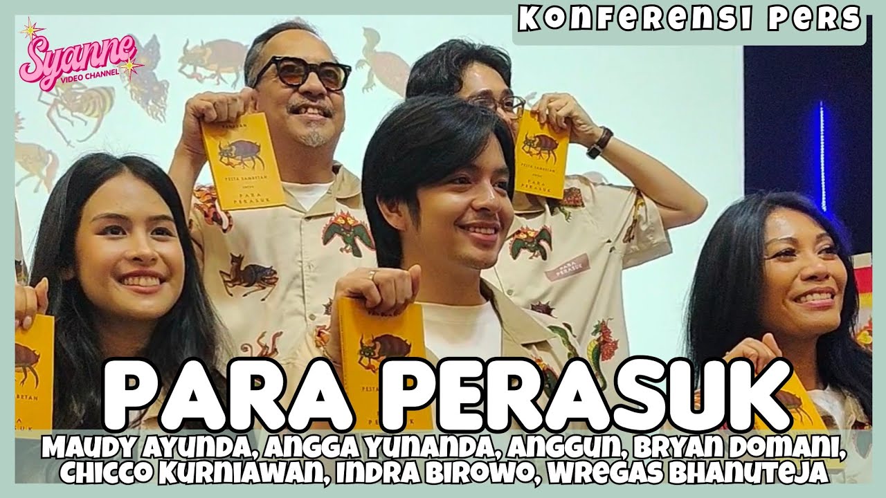 MAUDY AYUNDA, ANGGA YUNANDA & ANGGUN Spill Proses Pendalaman Karakter di FILM PARA PERASUK. 