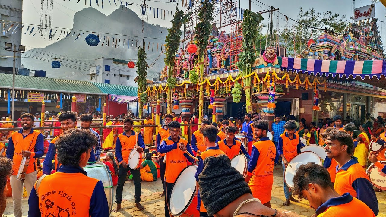 மாசி குண்டம் திருவிழா அறுபது அடி மகா குண்டம் பெருவிழா திருச்செங்கோடு சின்ன ஓங்காளியம்மன் கோவில்