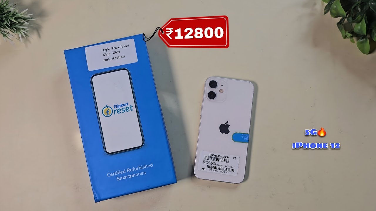 iPhone 12 mini 🔥 Order from Flipkart 》reset sale @ ₹12800/- 🤩