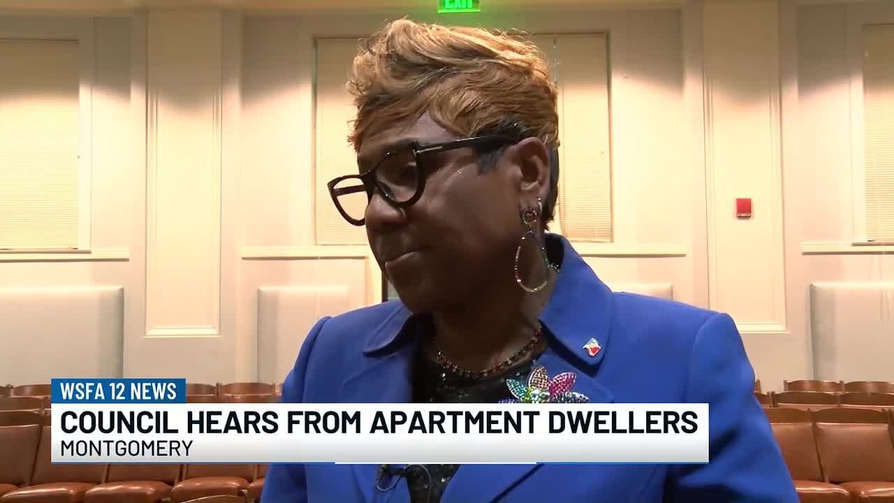 Montgomery City Council hears from apartment dwellers