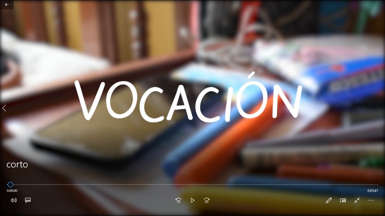 Cortometraje: VOCACIÓN