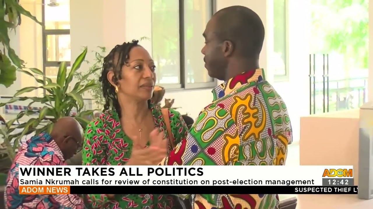 Winner Takes All Politics: Samia Nkrumah calls for review of constitution (18-07-23)