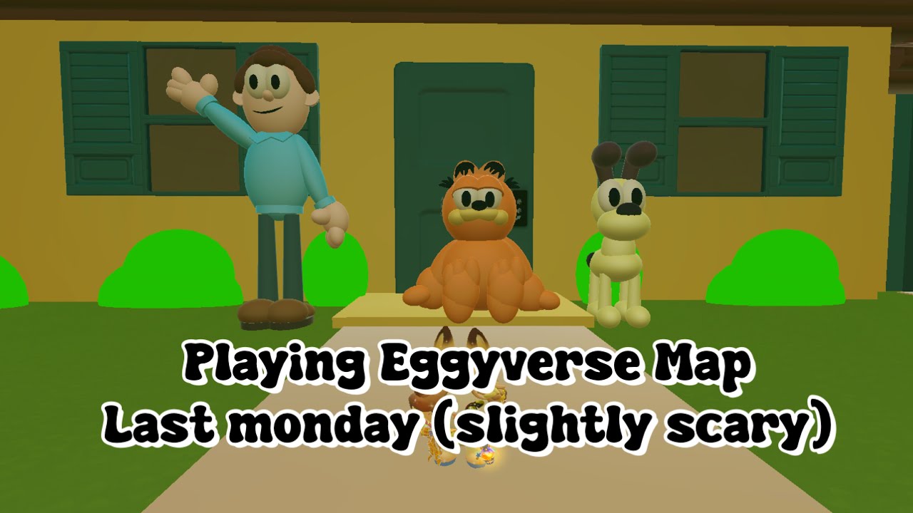 Playing Eggyverse Map Last Monday (slightly scary) - Eggy Party