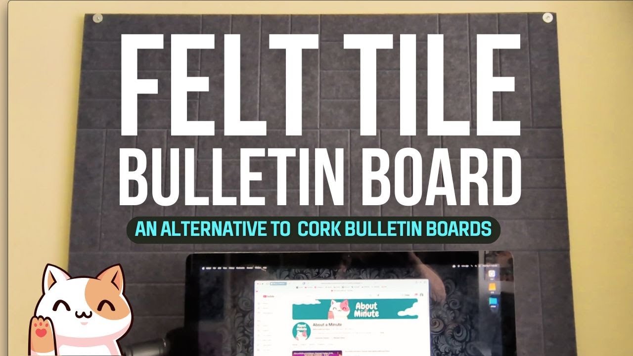 Felt Tiles - An Alternative to Cork Bulletin Boards