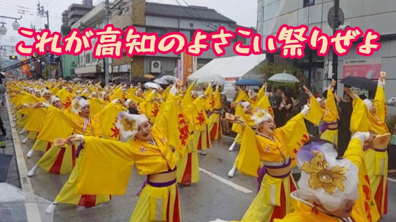 【2025年度高知よさこい祭り】銀賞・金賞・よさこい大賞👑 #よさこい #踊り #祭り