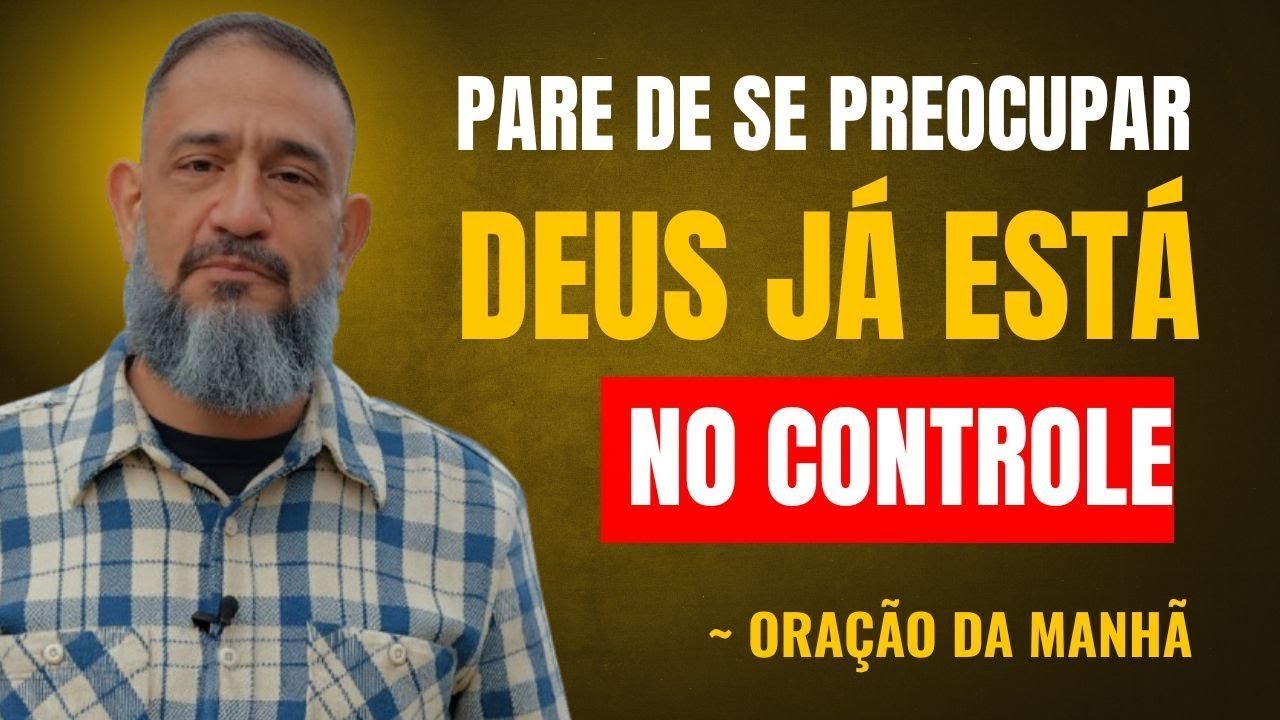 Pare de se Preocupar — Deus Já Está no Controle! ⚔️Luciano Subirá |