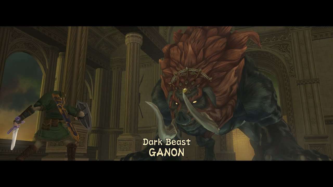 Ganon Boss Fight Twilight Princess HD Part 1