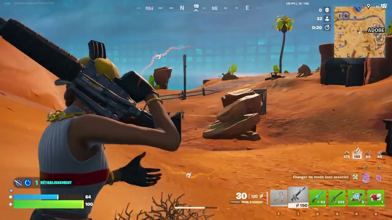 vidéo Fortnite (cs,je suis pas très fort )