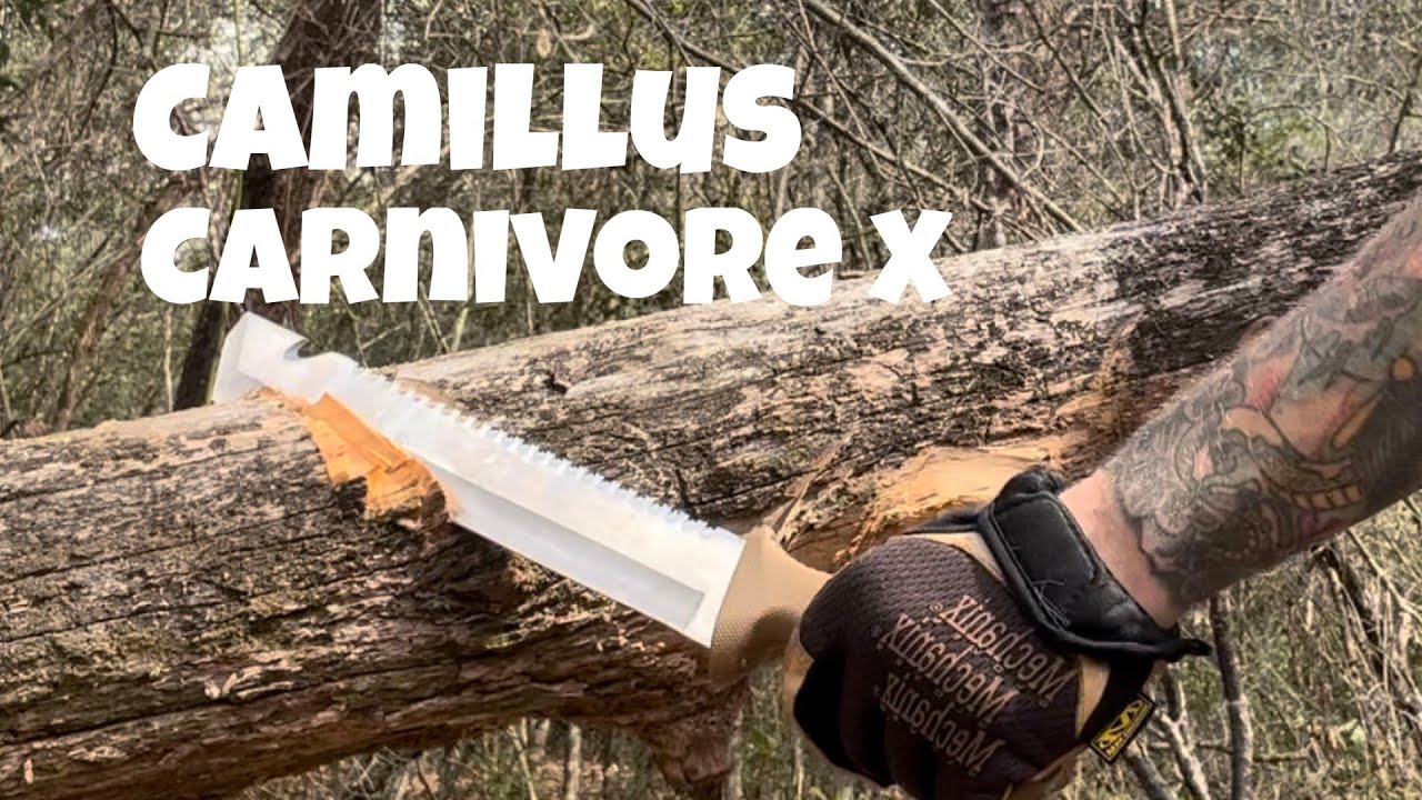 Camillus Carnivore X Real World Testing! Machete Monday and some wetlands talk.