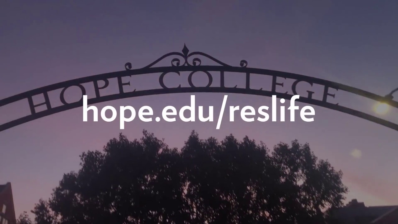 First-year Residential Life at Hope College