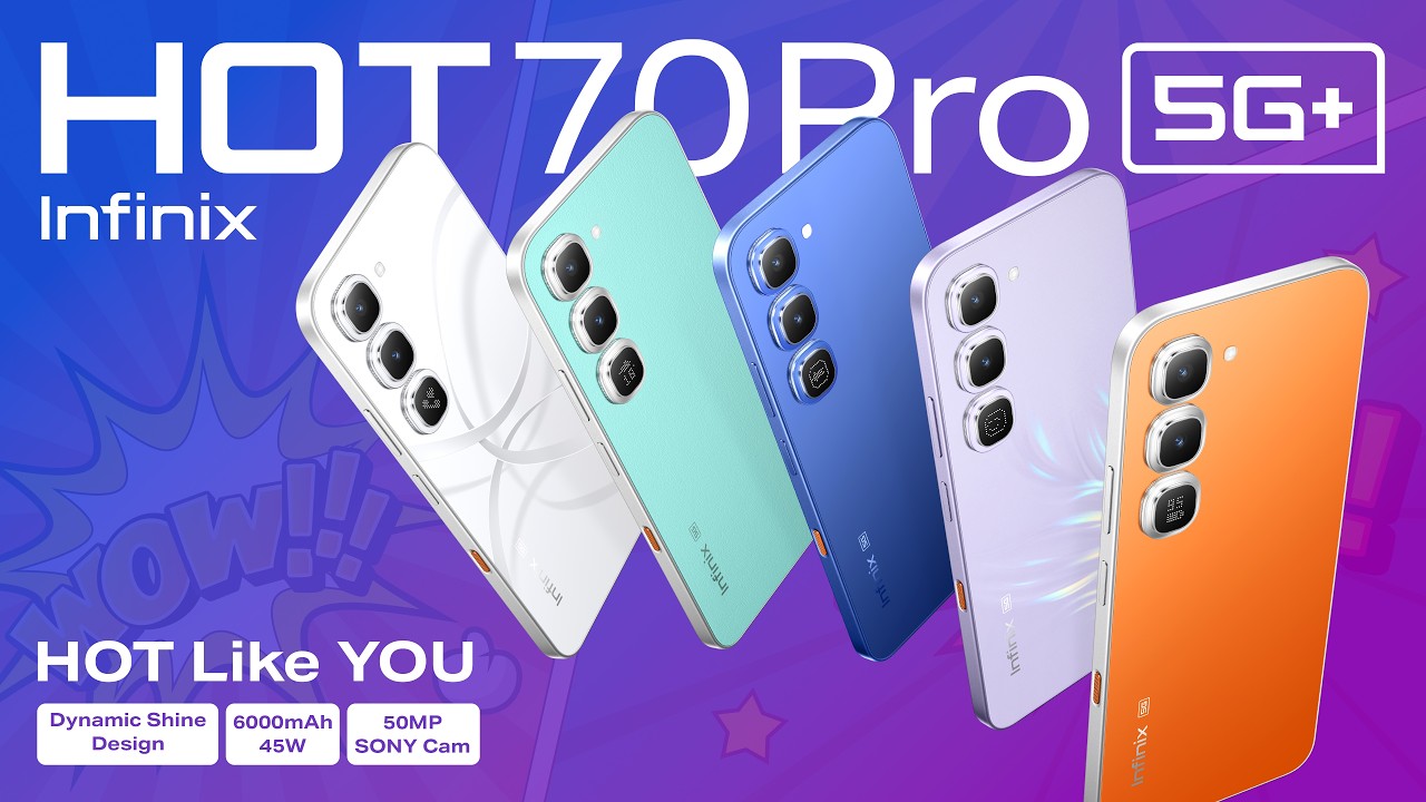 Infinix | HOT 70 Pro | Design Video
