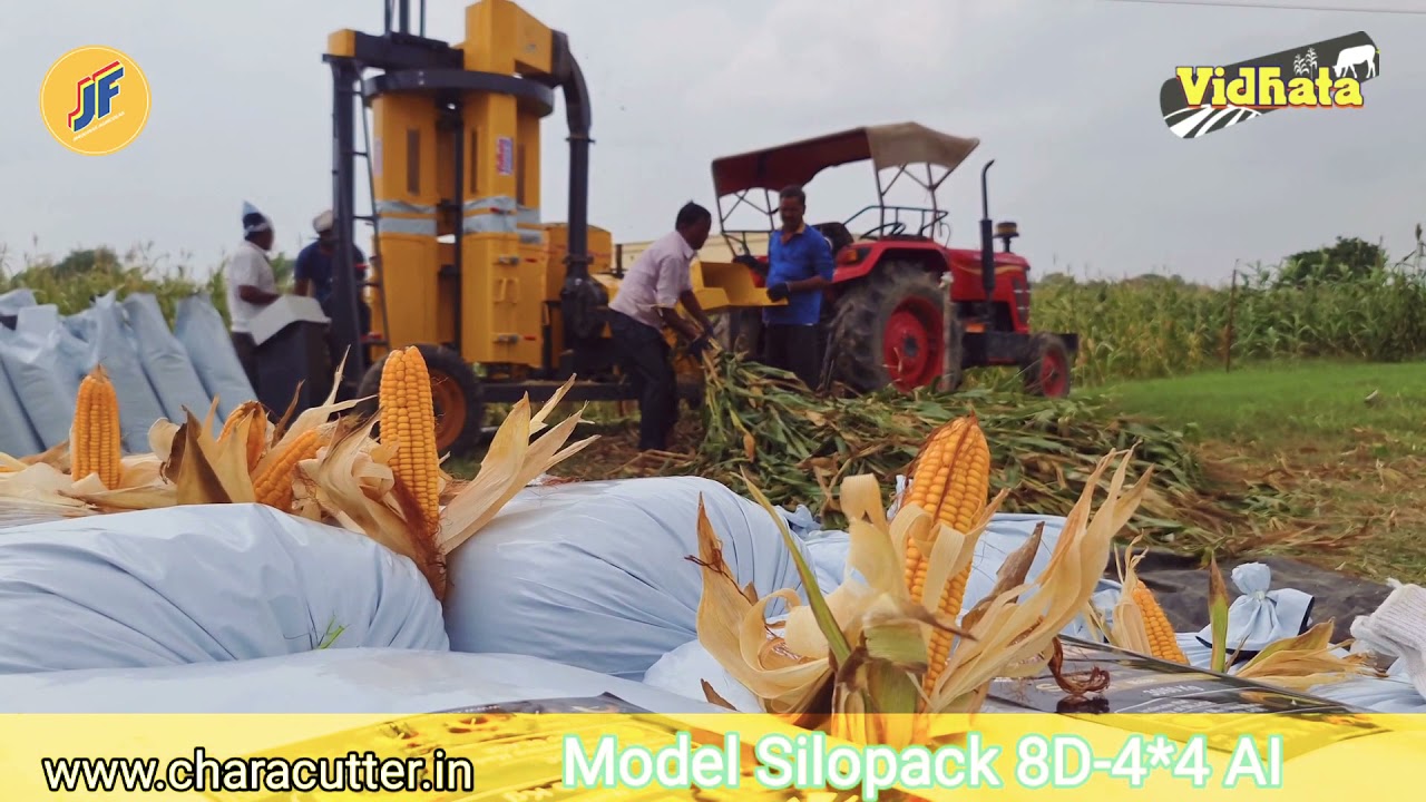 New Silage baler Packing Machine Vidhata Silopack model 8D- S2 4x4 ☎️9997408448