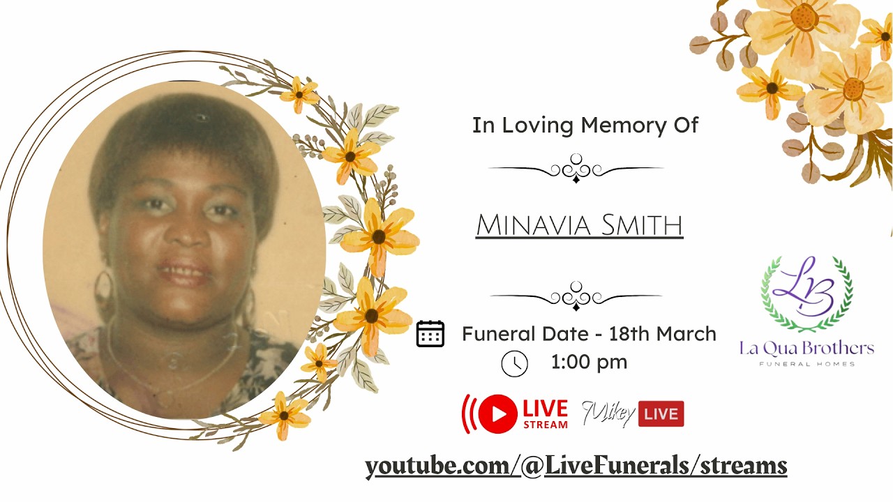 Funeral Of Minavia Smith also known as “Ma-Poose” and “Sister” of Black Bay, St. John