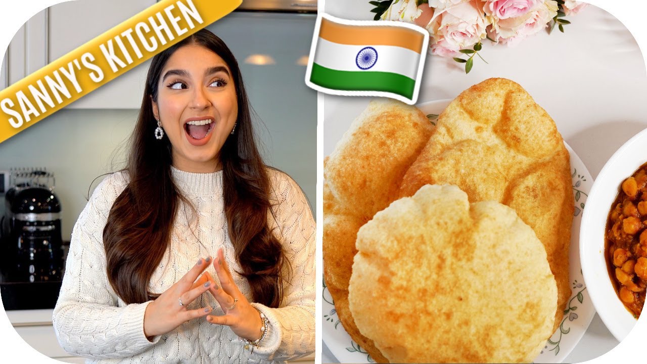 INDISCHES BALLON BROT 😍 MEGA LECKER & EINFACH INDIAN BHATURE - Sanny's Kitchen | Sanny Kaur