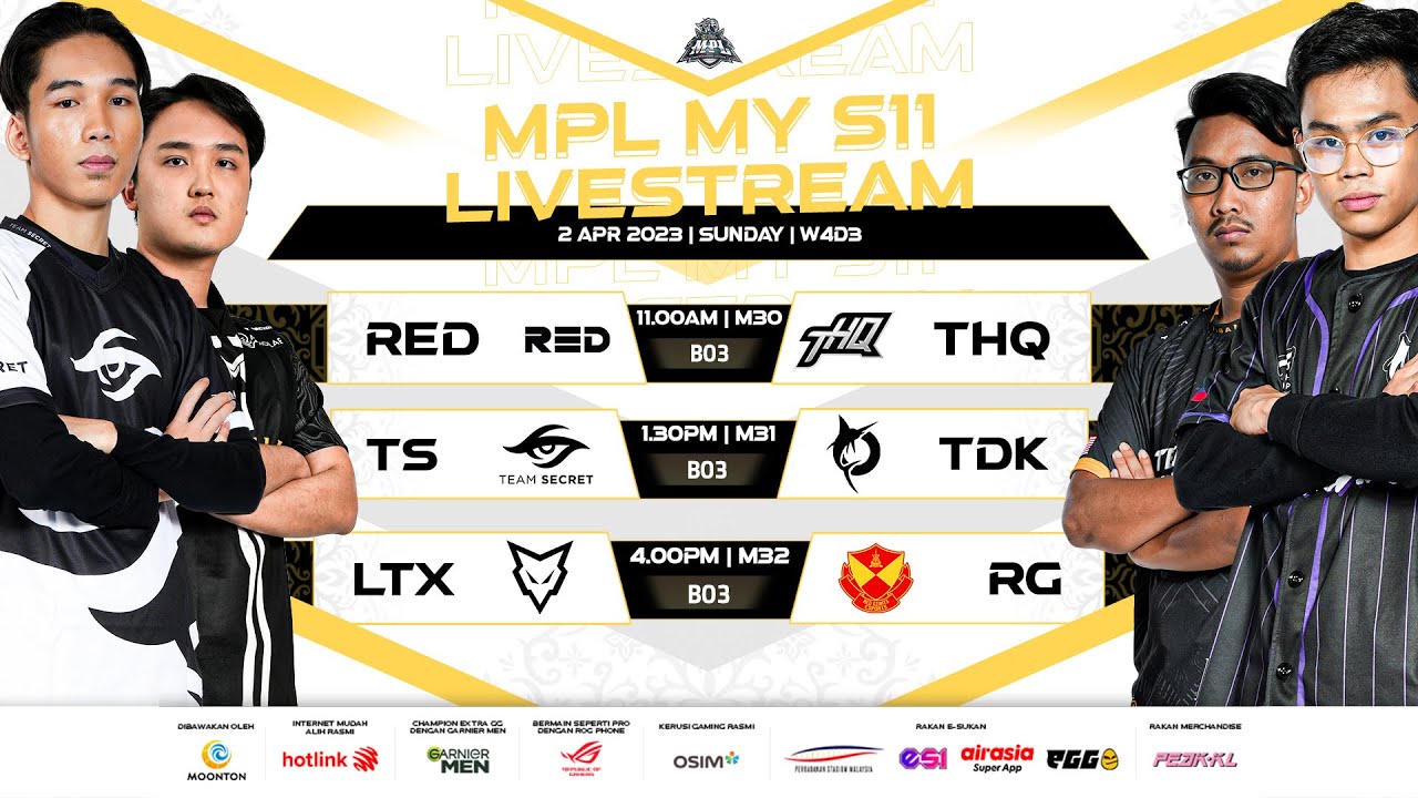 [ENG] MPL MY Season 11 Regular Season Week 4 Day 3