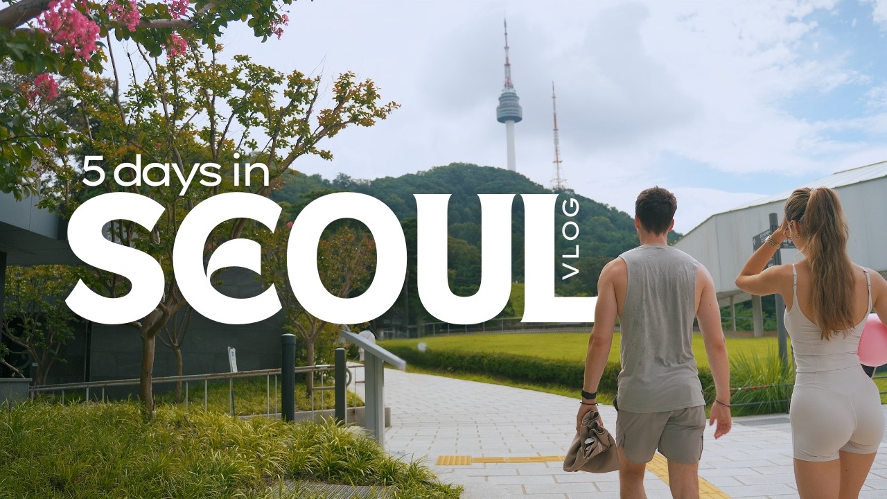 Our First Time in SEOUL VLOG 🇰🇷 | LifeofTim&Stefani