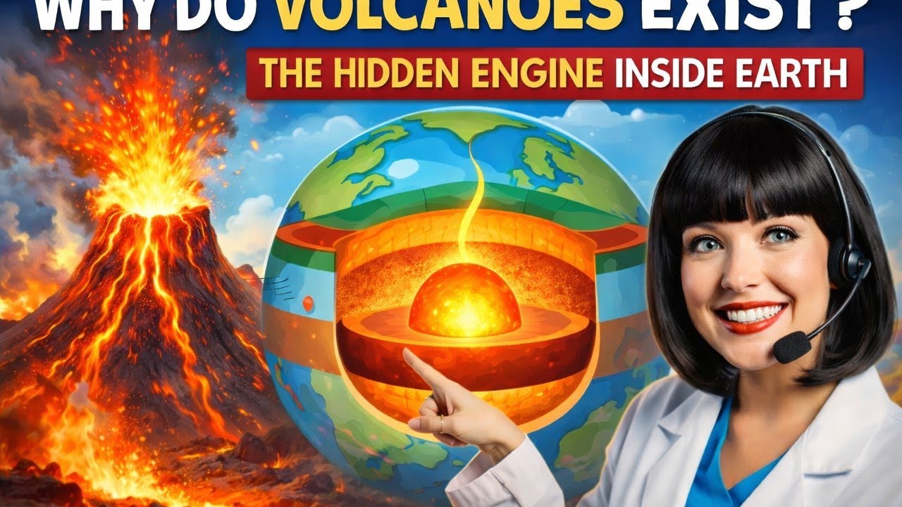 Why Do Volcanoes Exist? The Hidden Engine Inside Earth