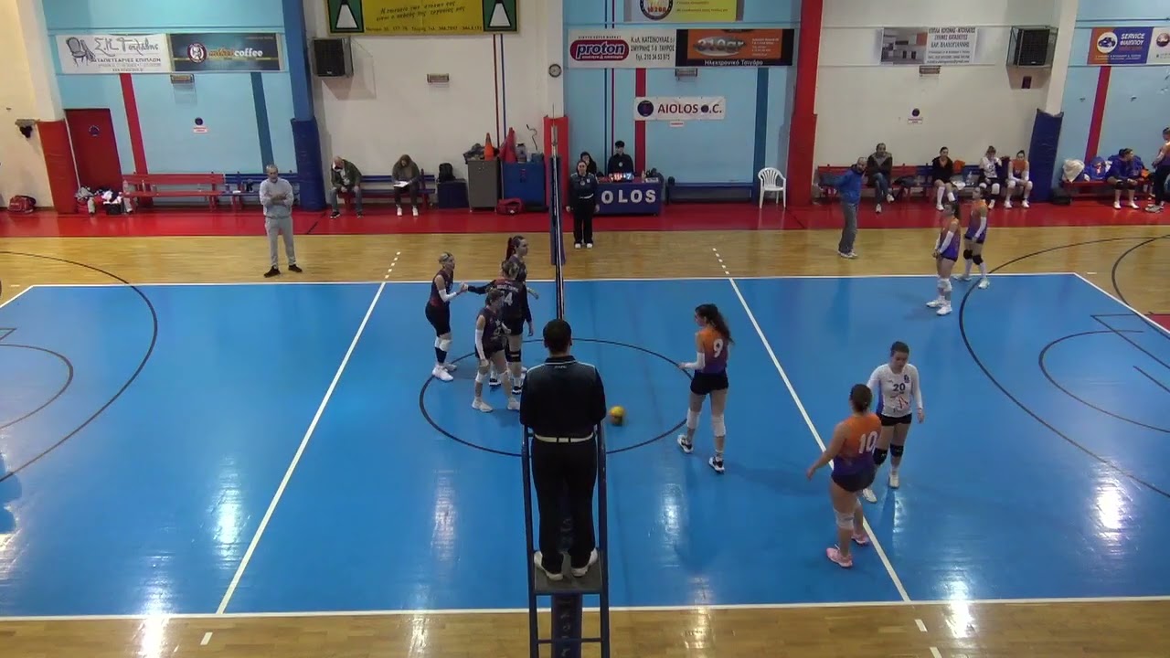 ΑΕ ΑΙΟΛΟΣ ΤΑΥΡΟΣ vs ΑΣ ΠΕΡΙΣΤΕΡΙ ΤΟΠΙΚΗ ΓΥΝΑΙΚΩΝ ΕΣΠΕΔΑ 18 01 2024