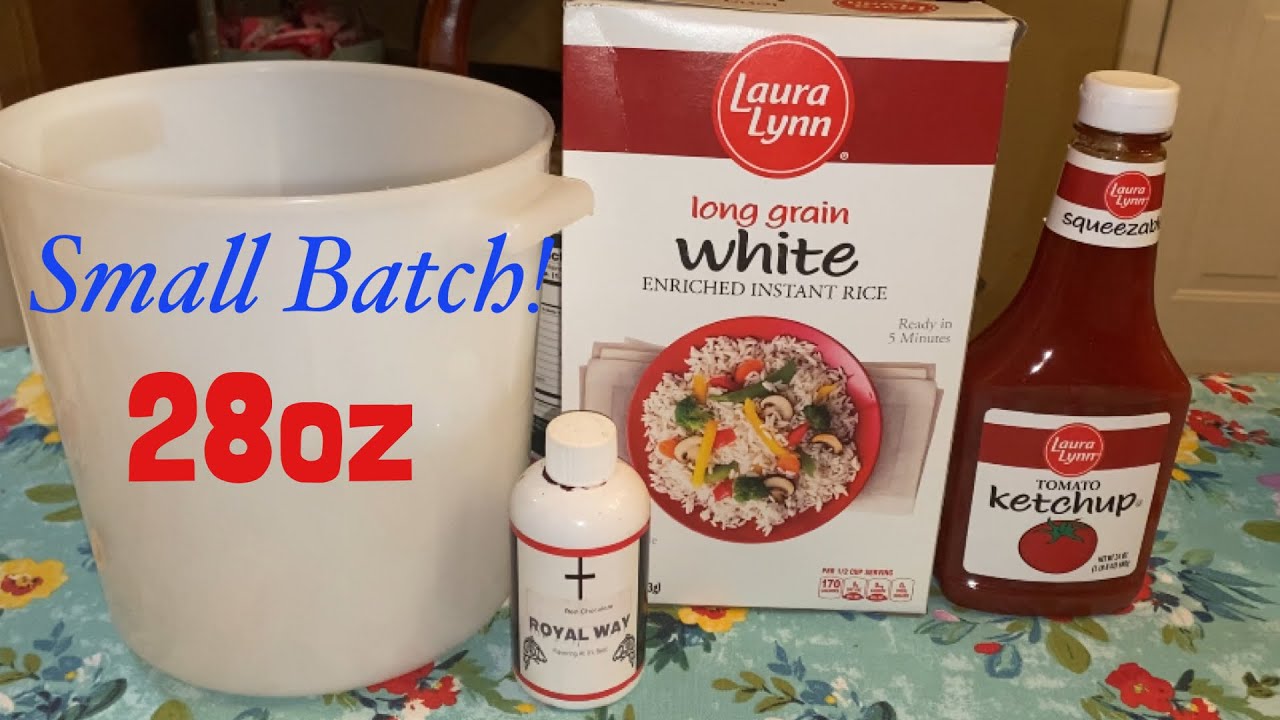 How to make Rice carp bait (small batch 28oz)