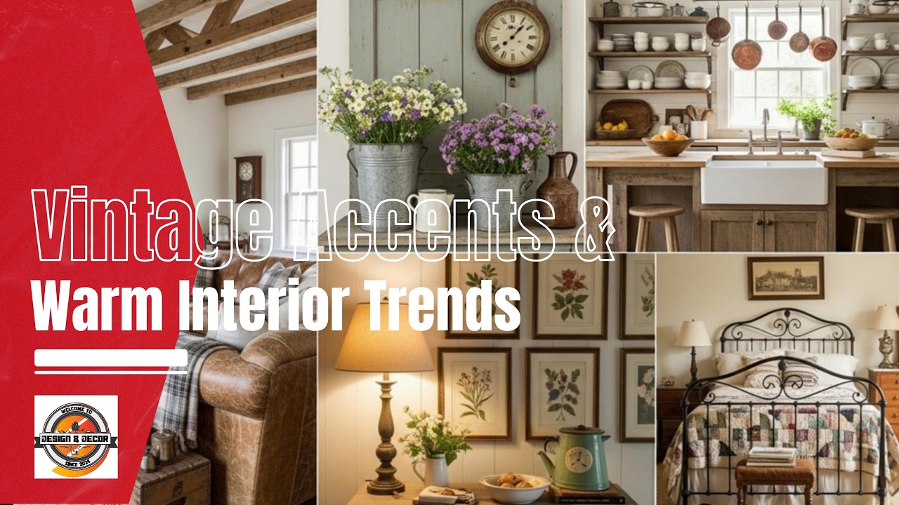 🏡 Rustic Farmhouse Decor Ideas 2025 | 🪵 Cozy Country Style, Vintage Accents & Warm Interior Trends
