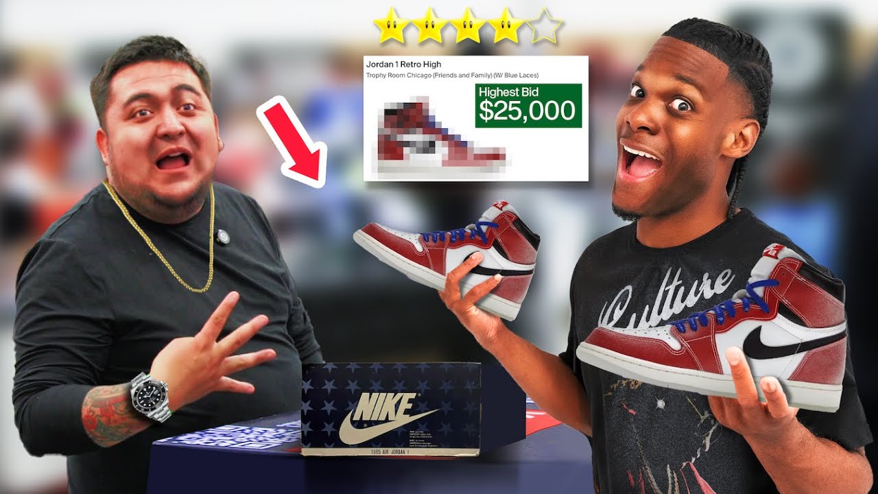 Billionaire Coin Flips $40,000 for Sneaker Collection!