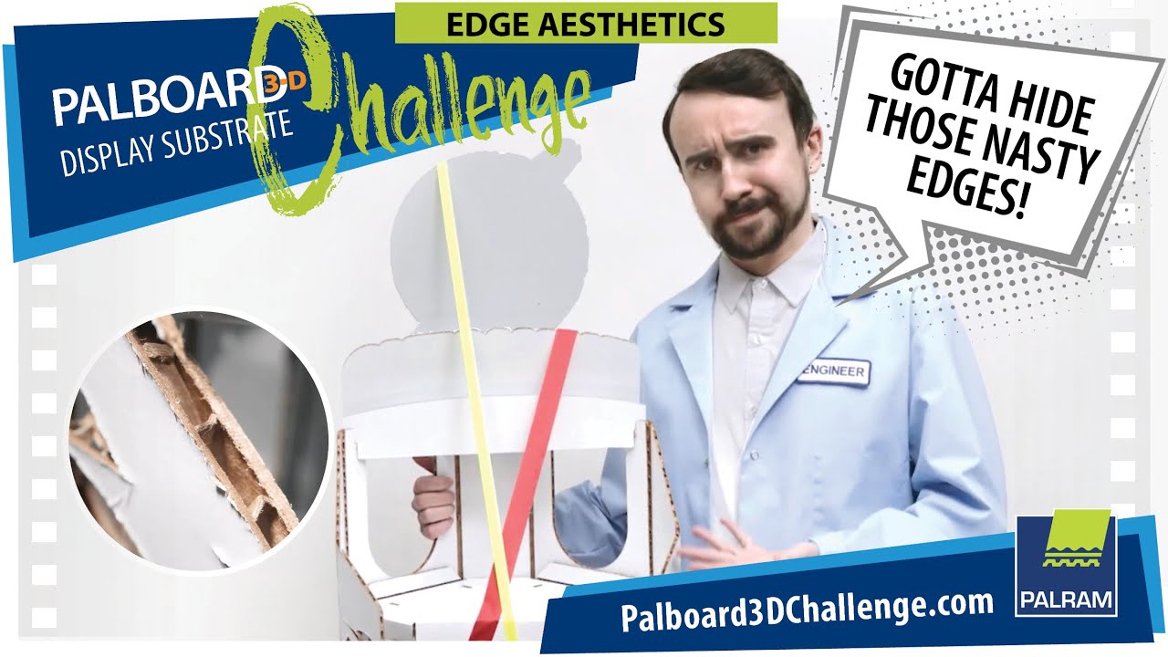 Palram Display Substrate 'Edges' Challenge: PALBOARD® wins!
