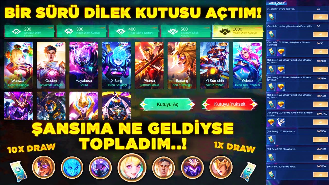 BİR SÜRÜ HESAPTA DİLEK KUTUSU AÇTIM WANWAN 11.11 DİLEK KUTUSUNDAN EN İYİ KOSTÜMLERİ ÇIKARTMAYA ÇALIŞ