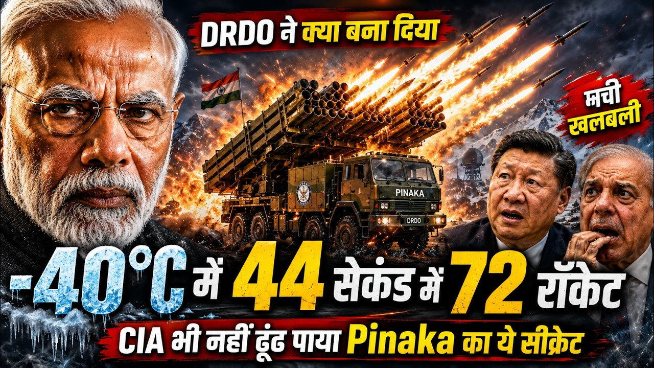 CIA भी नहीं ढूंढ पाया DRDO का ये फॉर्मूला! माइनस 40&deg;C में 44 सेकण्ड में दागे 72 रॉकेट
