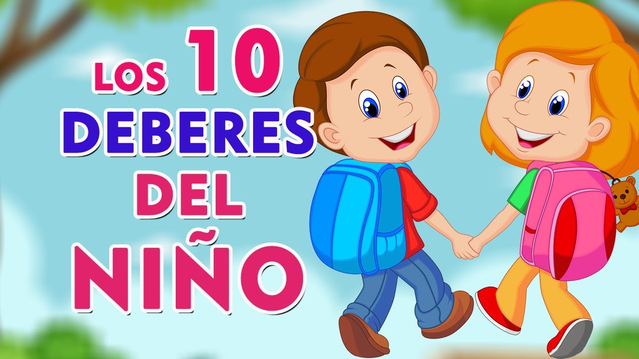 10 DEBERES De Los Ni&ntilde;os I Deberes De Los Ni&ntilde;os 👩&zwj;🦱🧑&zwj;🦱⭐