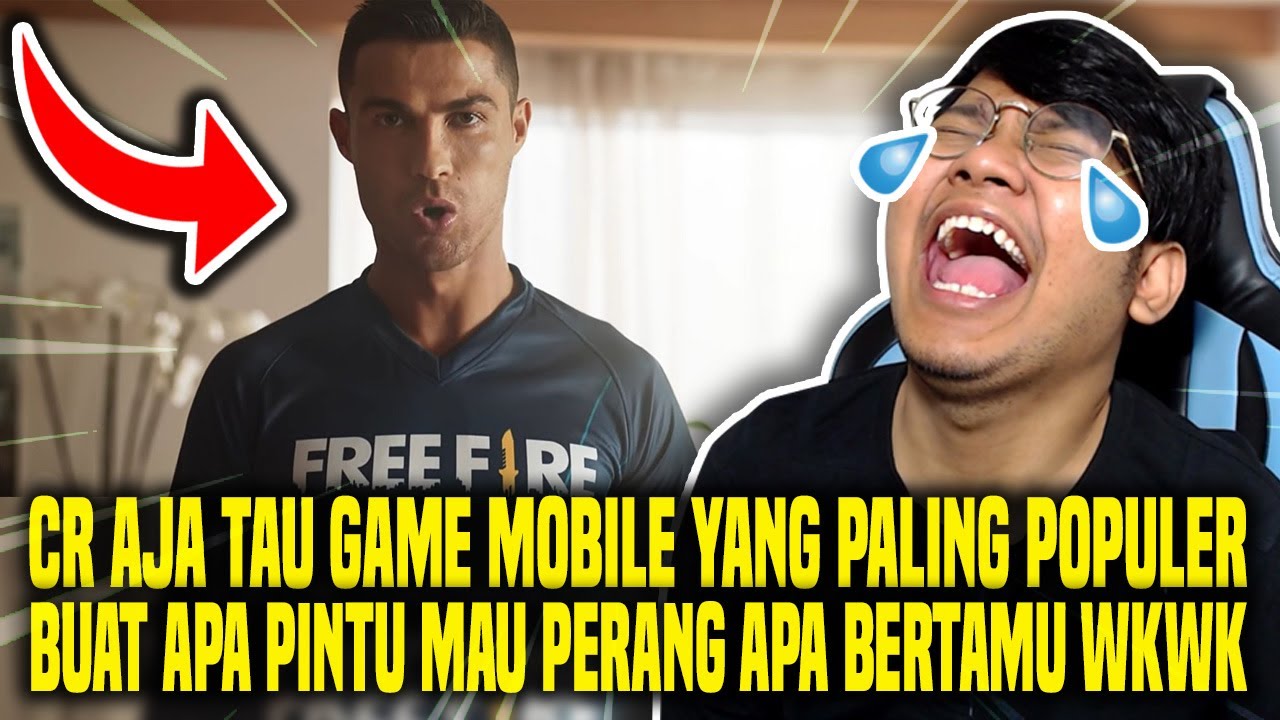 REACT MEME INSTAGRAM - EDISI CRISTIANO RONALDO MASUK FREE FIRE WKWK