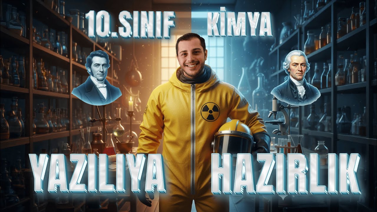 10. Sınıf Kimya 1. Dönem 1. Yazılıya Hazırlık 2026 🔥 Yeni Müfredat