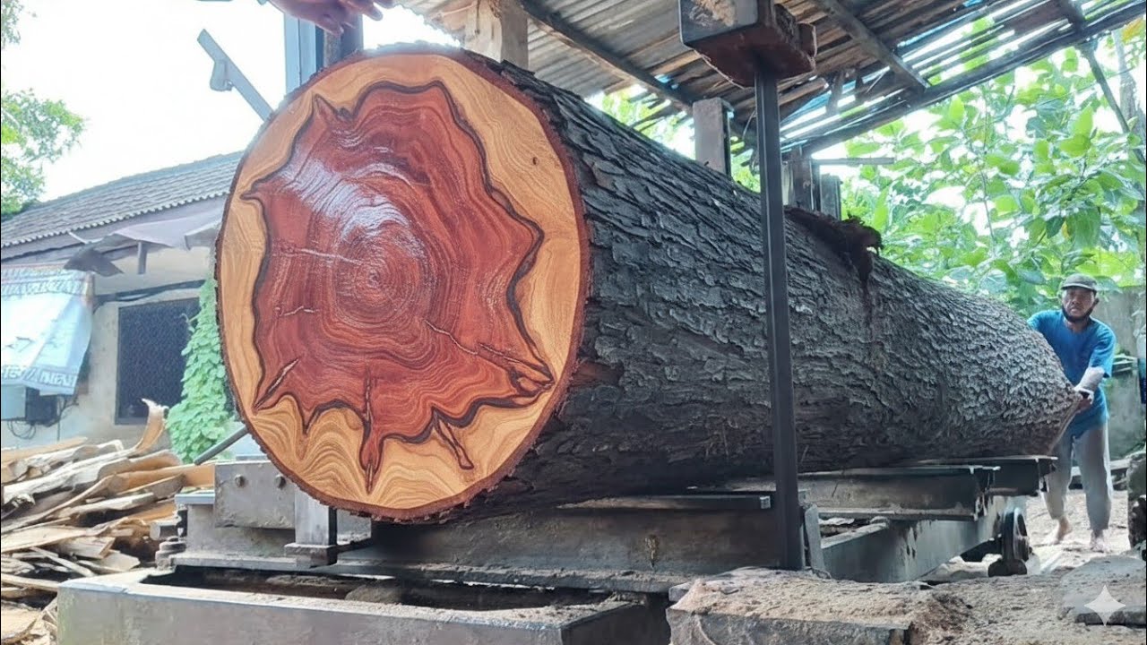 The long process behind a sturdy plank. 