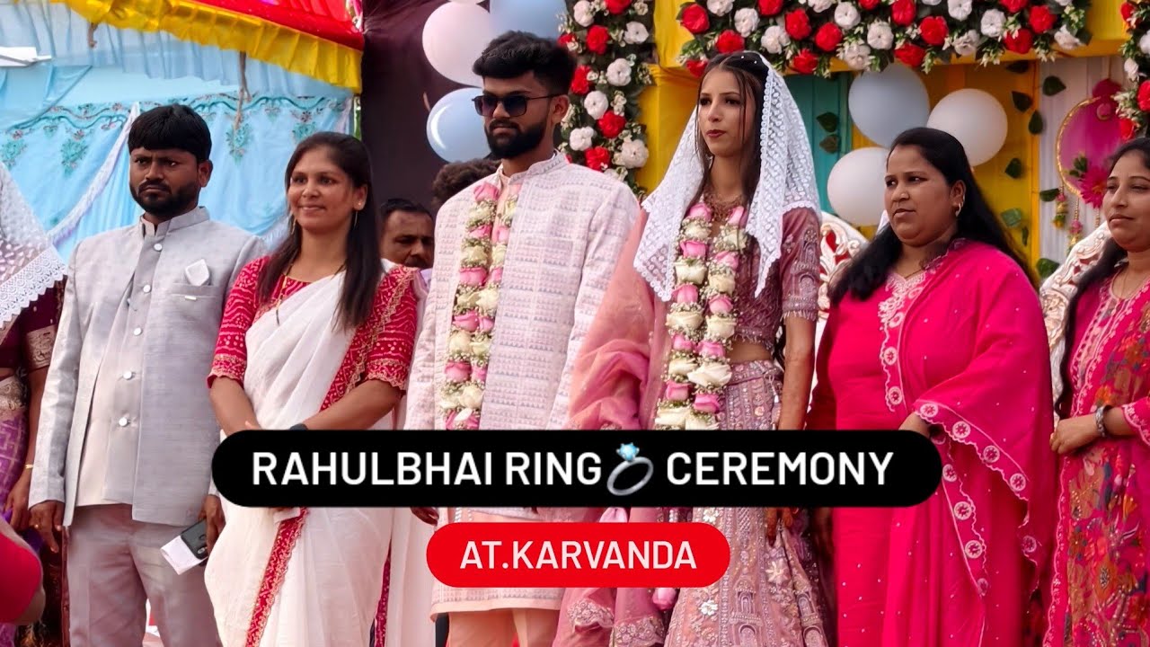 Ring Ceremony 💍 AT.Karvanda #marriage #gamit_song #new#adivasiculture Gamit Parivar
