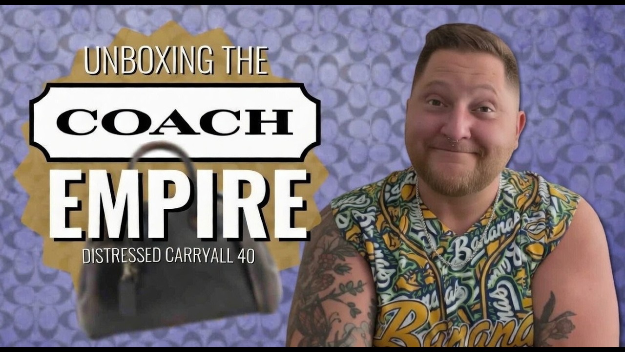UNBOXING THE COACH EMPIRE CARRYALL