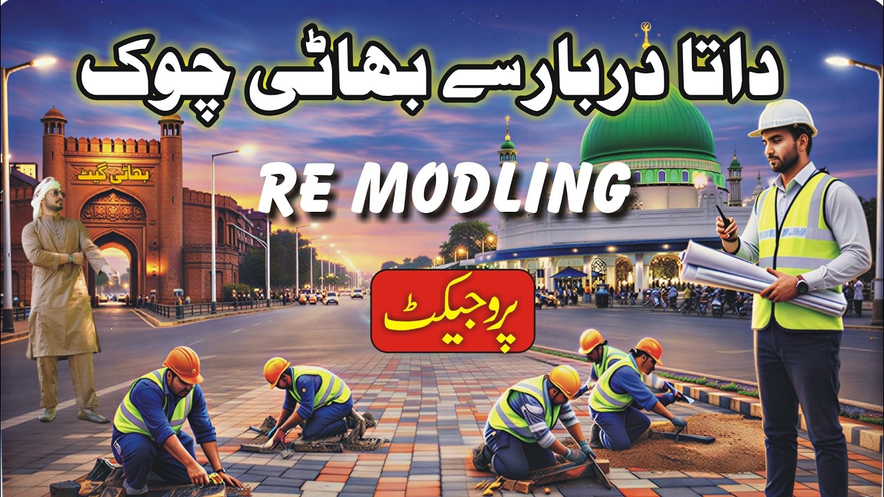 Data Darbar & Bhatti Chowk's Transformation! l Lahore's Heartbeat