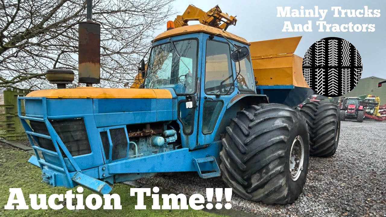 North Yorkshire machinery auction.. tractors, combines, sprayers and more.