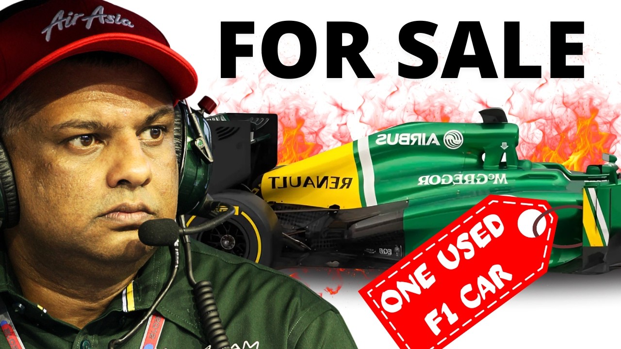 The F1 Team That Got Auctioned Off on eBay: Hilarious Misery Of Caterham