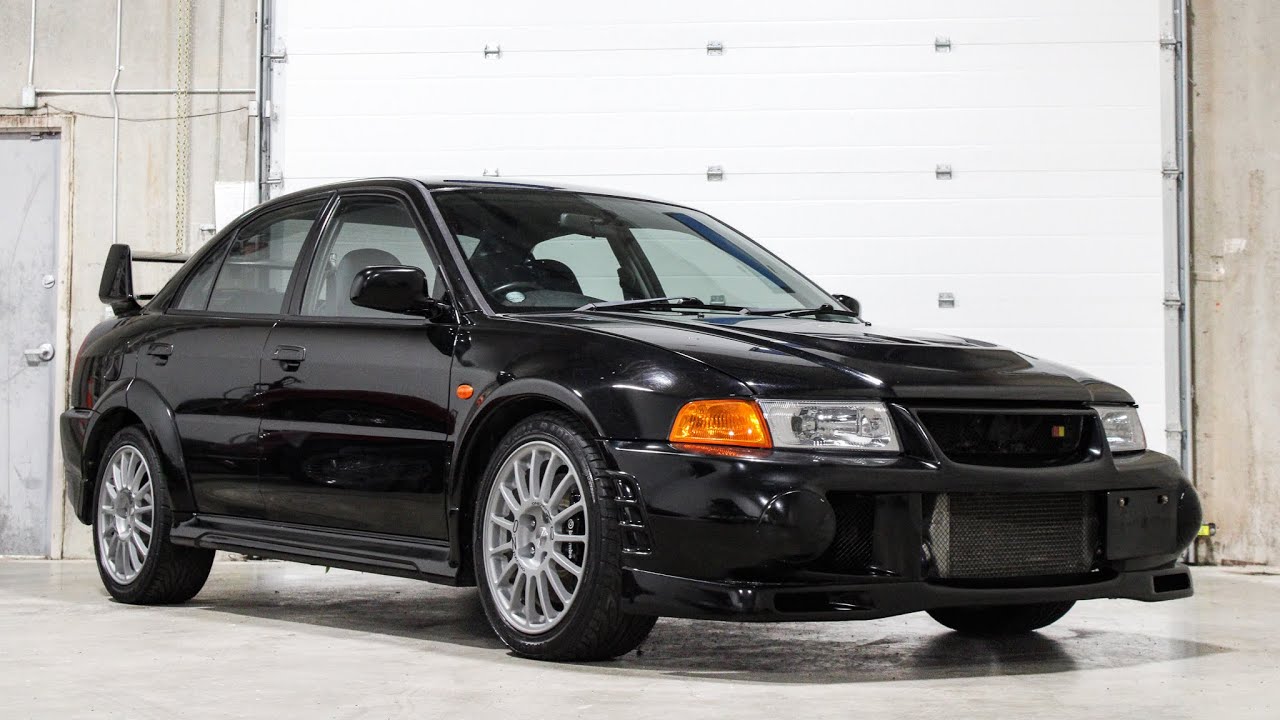 Видеообзор: Mitsubishi Lancer Evolution VI 1999 года на BaT