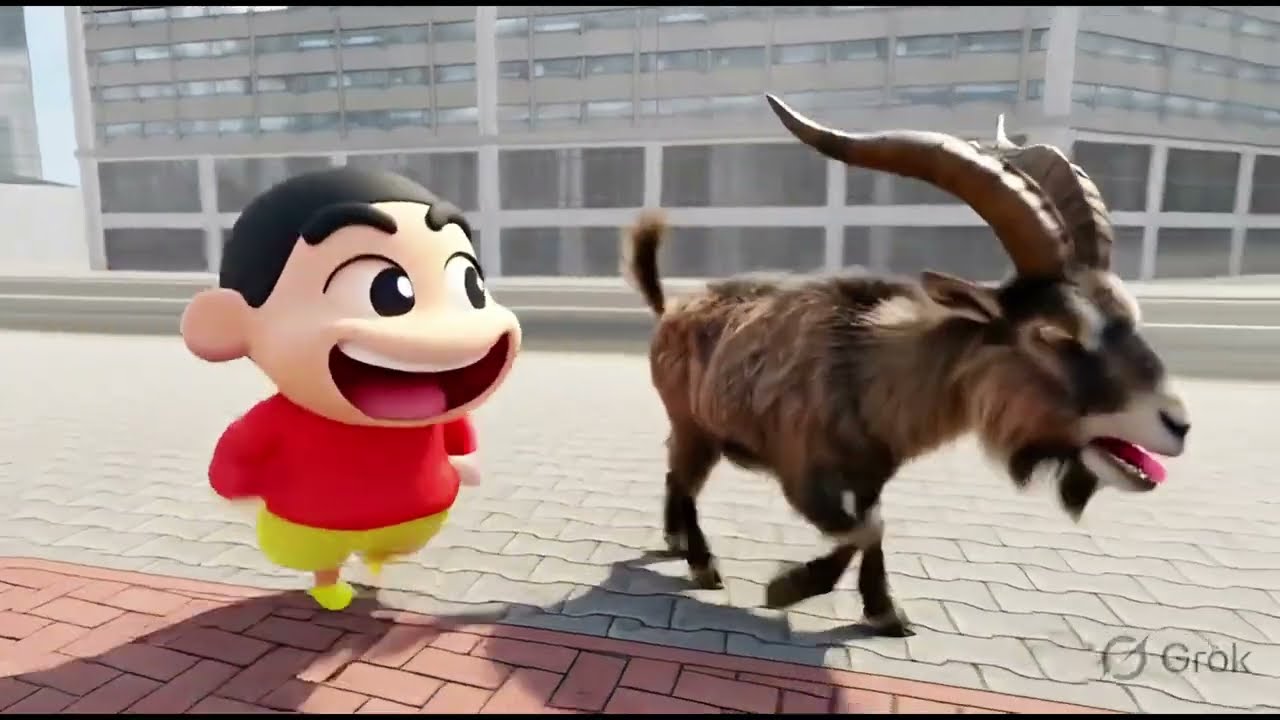 💥FRANKLIN KE GIRLFRIEND KO 🐐BAKRI NE KAT LIYA 😭 ITA VIDEO 