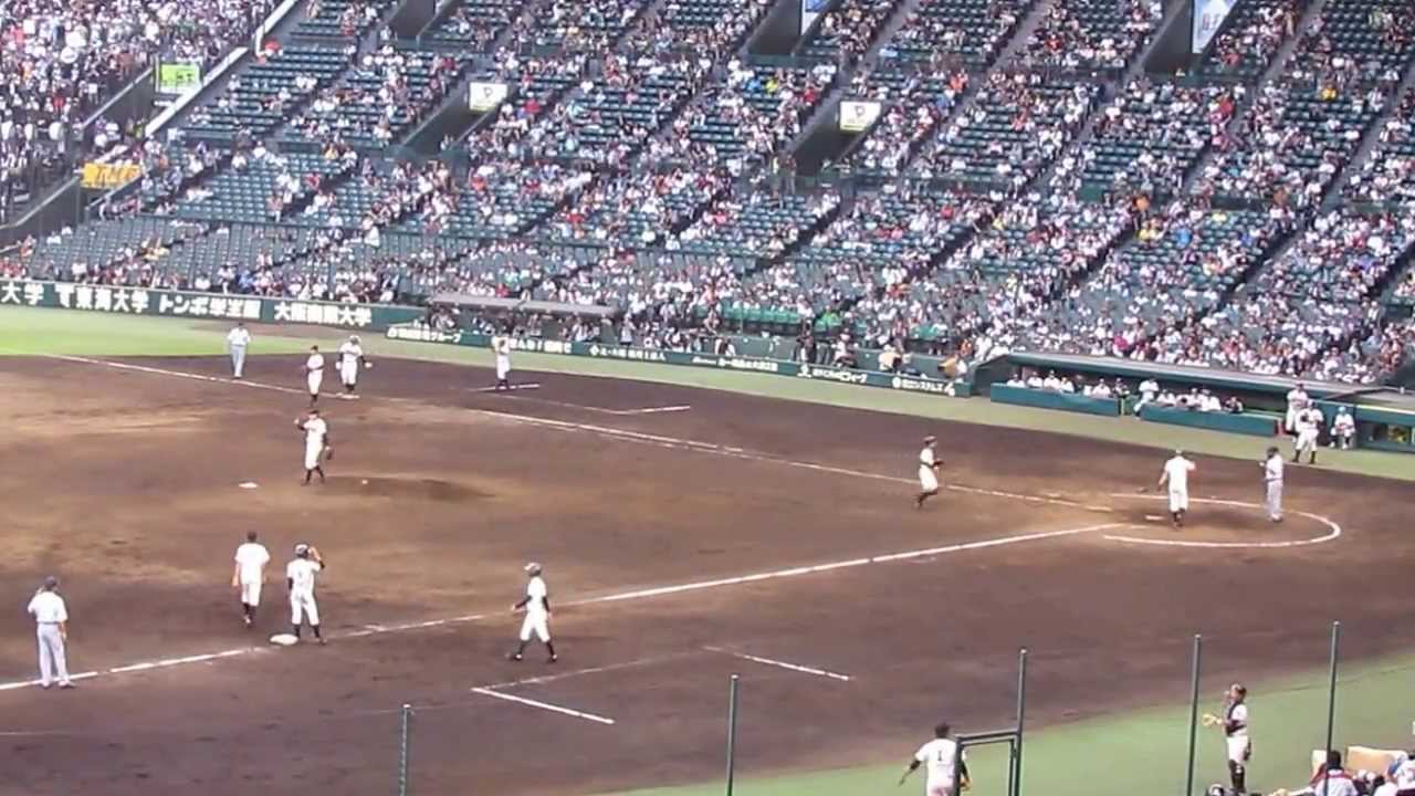 第９５回 全国高校野球 富山第一 vs 延岡学園 ８回表～１１回裏まで