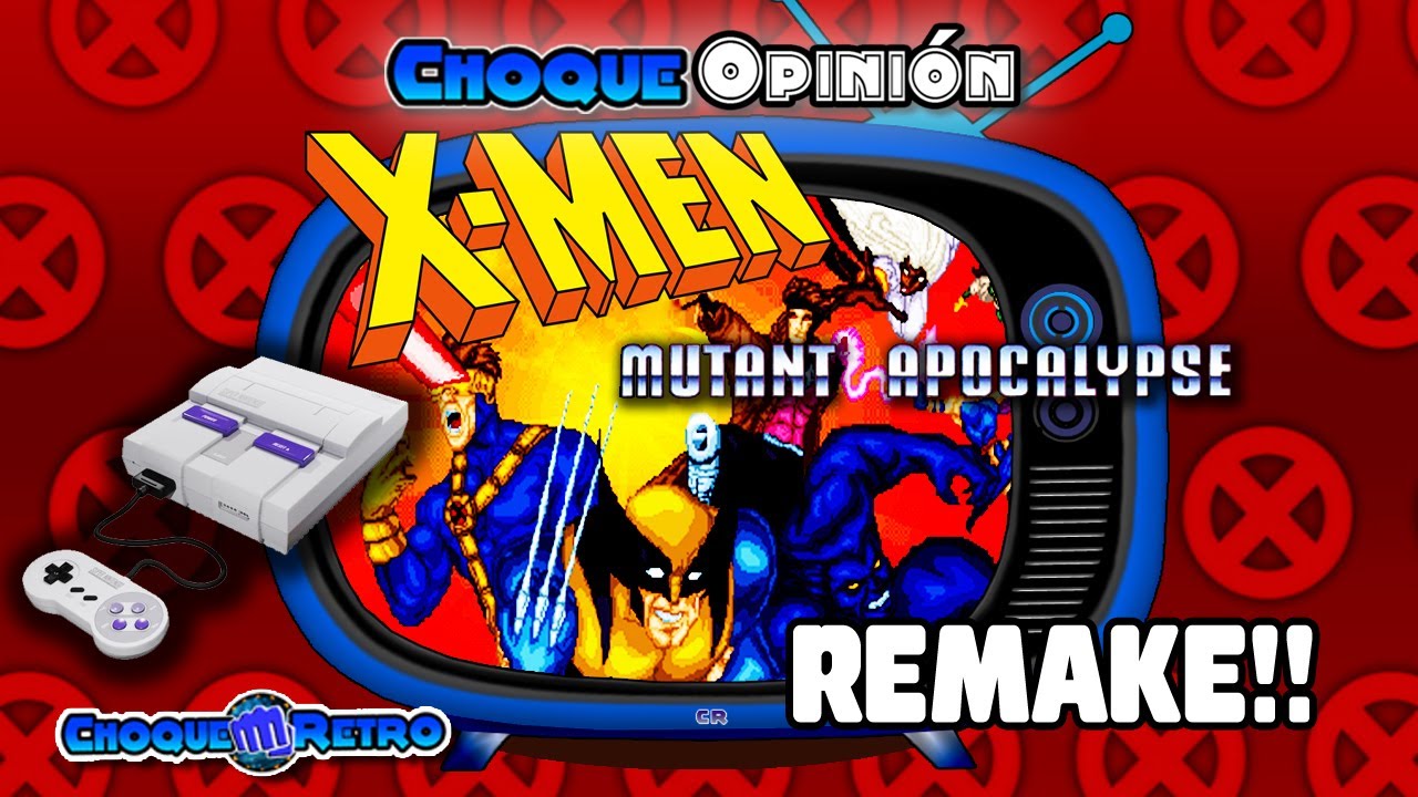 Choque Opinión: X-MEN Mutant Apocalypse REMAKE!!! #hack #xmen #openbor #pc #remake #beatemup