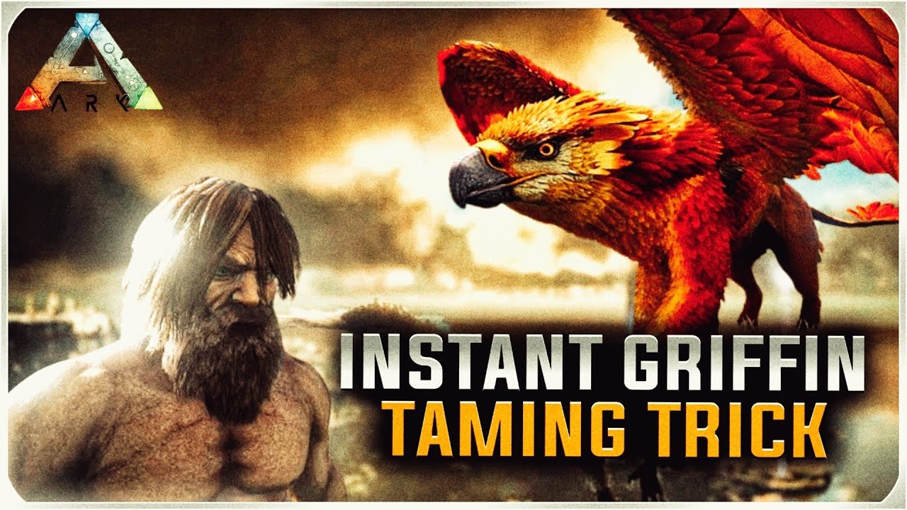 How To Tame Max Level (450) Royal Griffin, Fast Taming Trick |ARK Survival Evolved Mobile