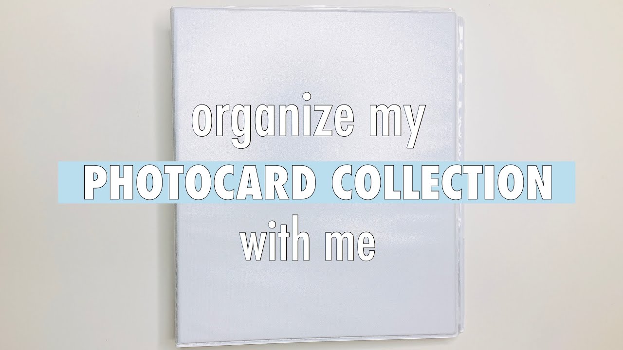 ☽ ORGANIZING MY PHOTOCARD COLLECTION WITH ME #2 ☽ txt photocard collection