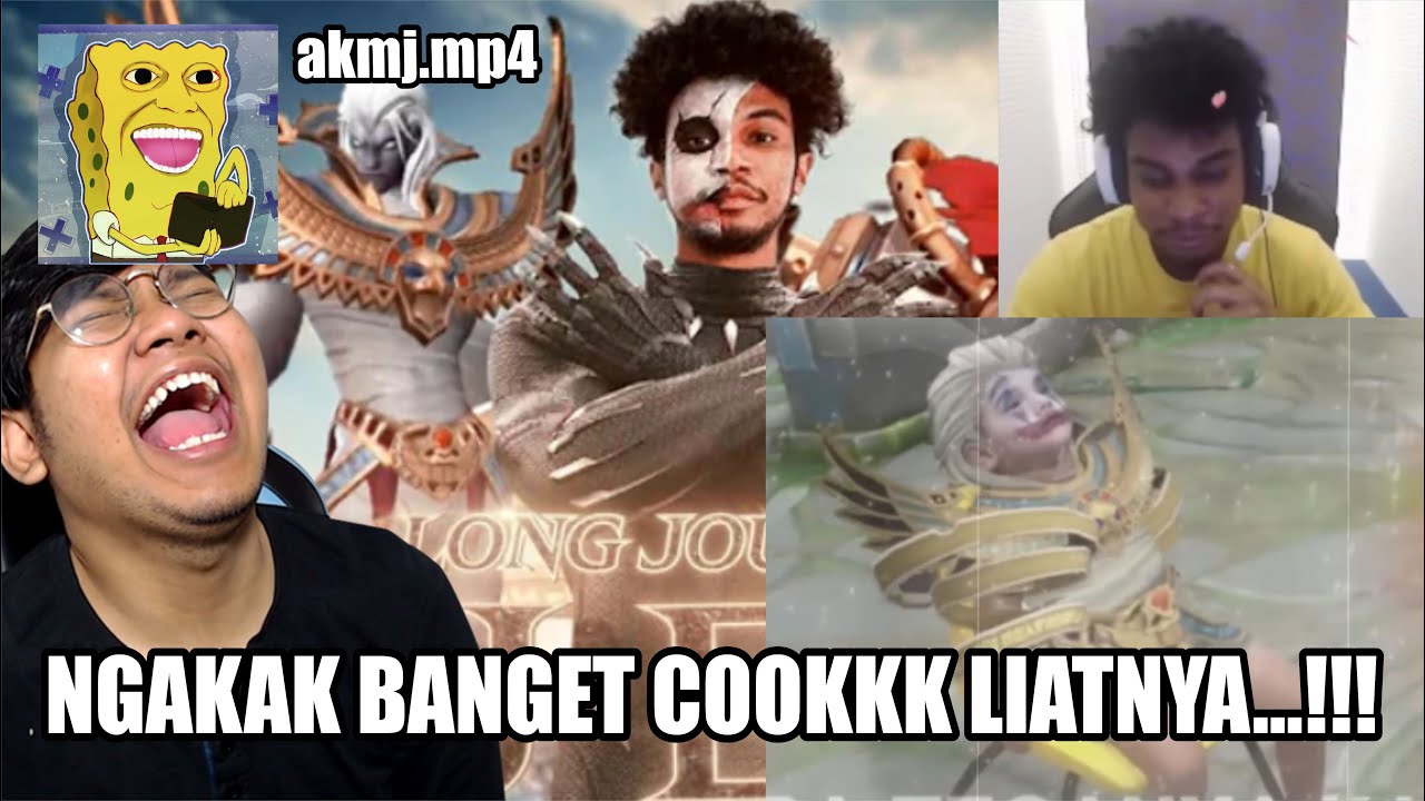 REACTION AKMJ LJ.EXE - NGAKAK PARAH LIAT KELAKUAN RANDOM BAPAK KUFRA INDONESIA SAMPAI SAKIT PERUT GW