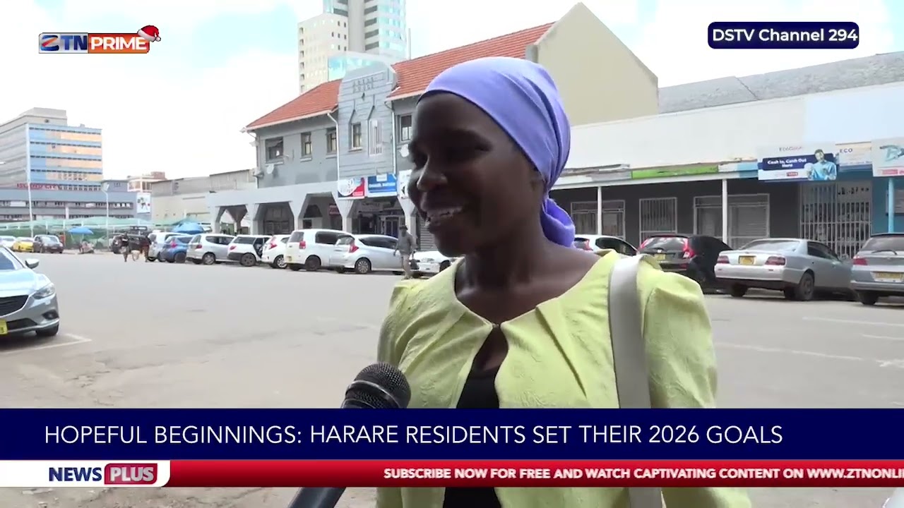 Nadzieja na początek: mieszkańcy Harare wyznaczają sobie cele na rok 2026.