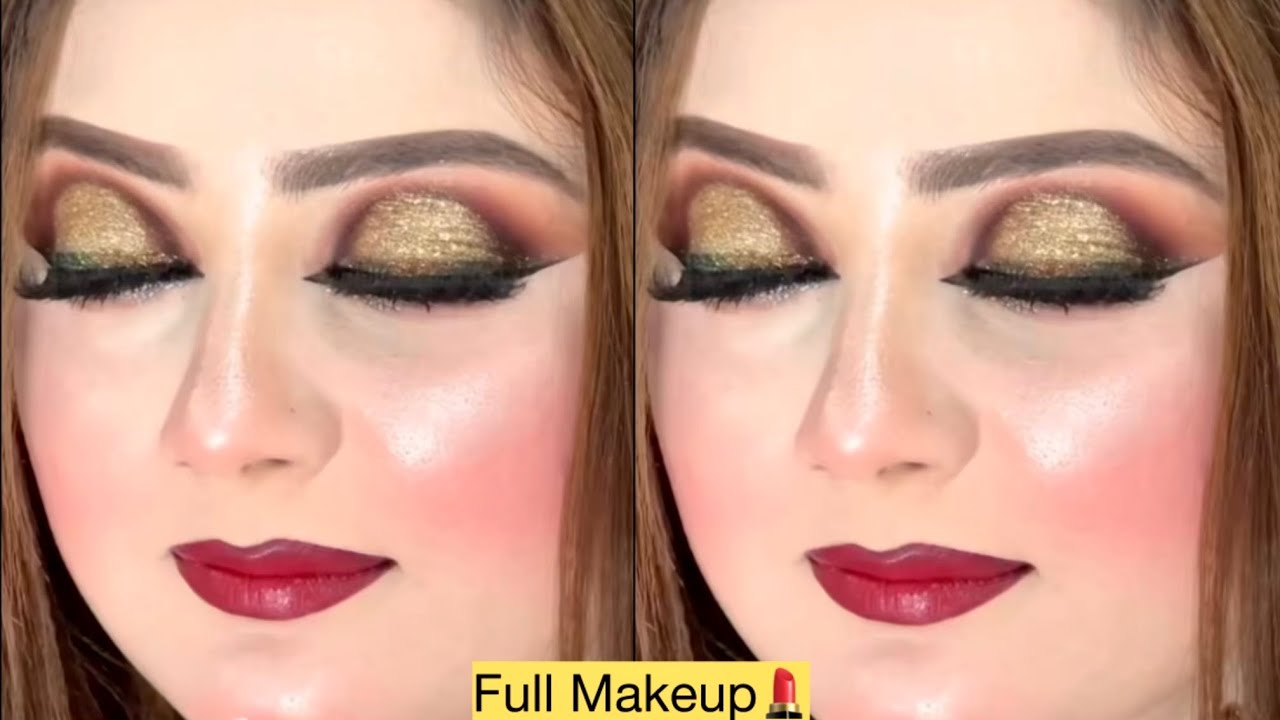 Full Makeup 💄 Tutorial Long Lasting Base Foundation / Easy Step By Step Makeup Guide / #viral #video