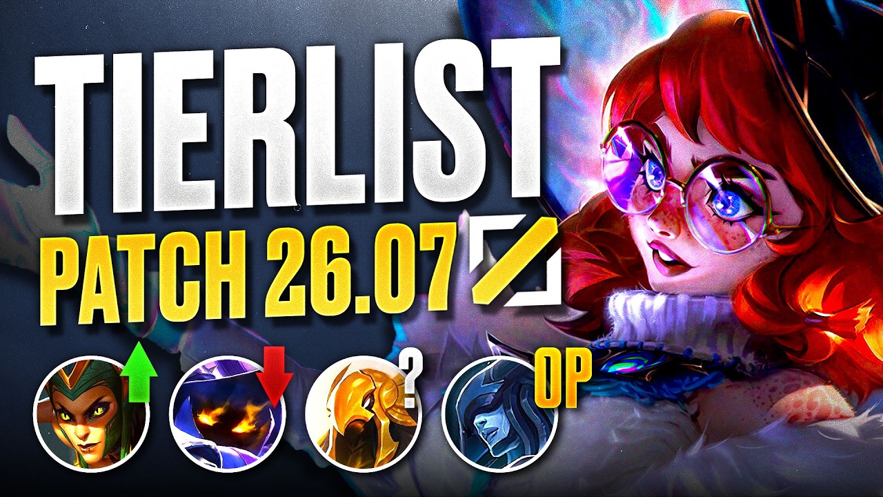 NEW S+ CHAMPION! Patch 26.07, Midlane TIERLIST - New League of Legends Meta │ PATCHCAST