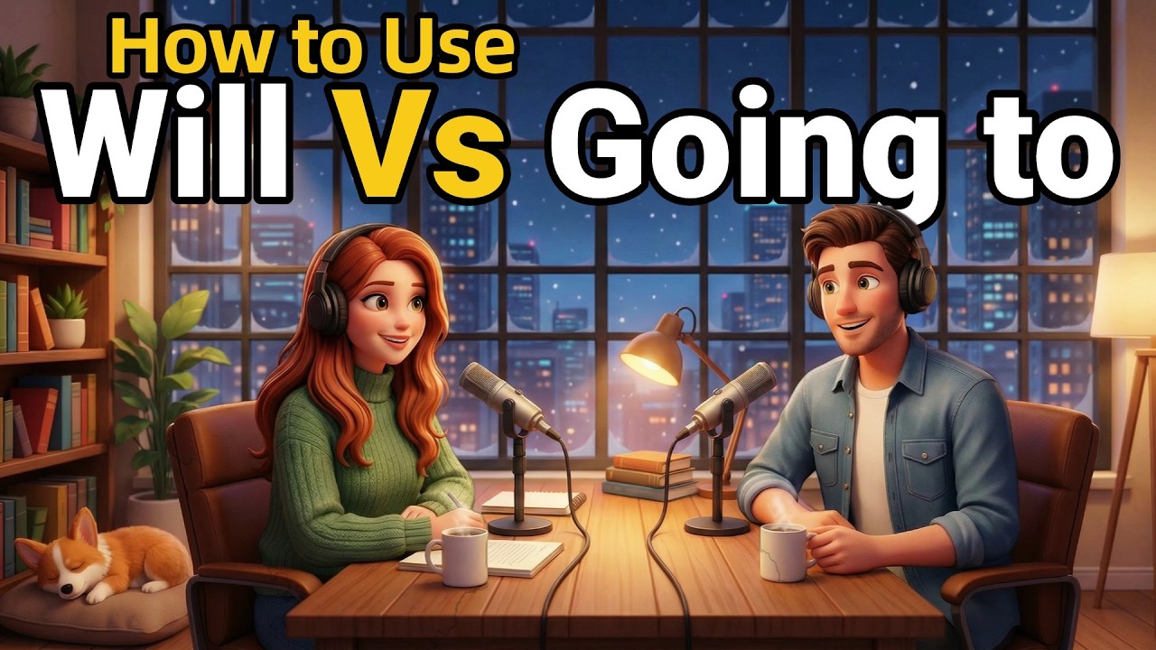 How to Use WILL vs GOING TO in Everyday English | Daily English Conversations | English Podcast