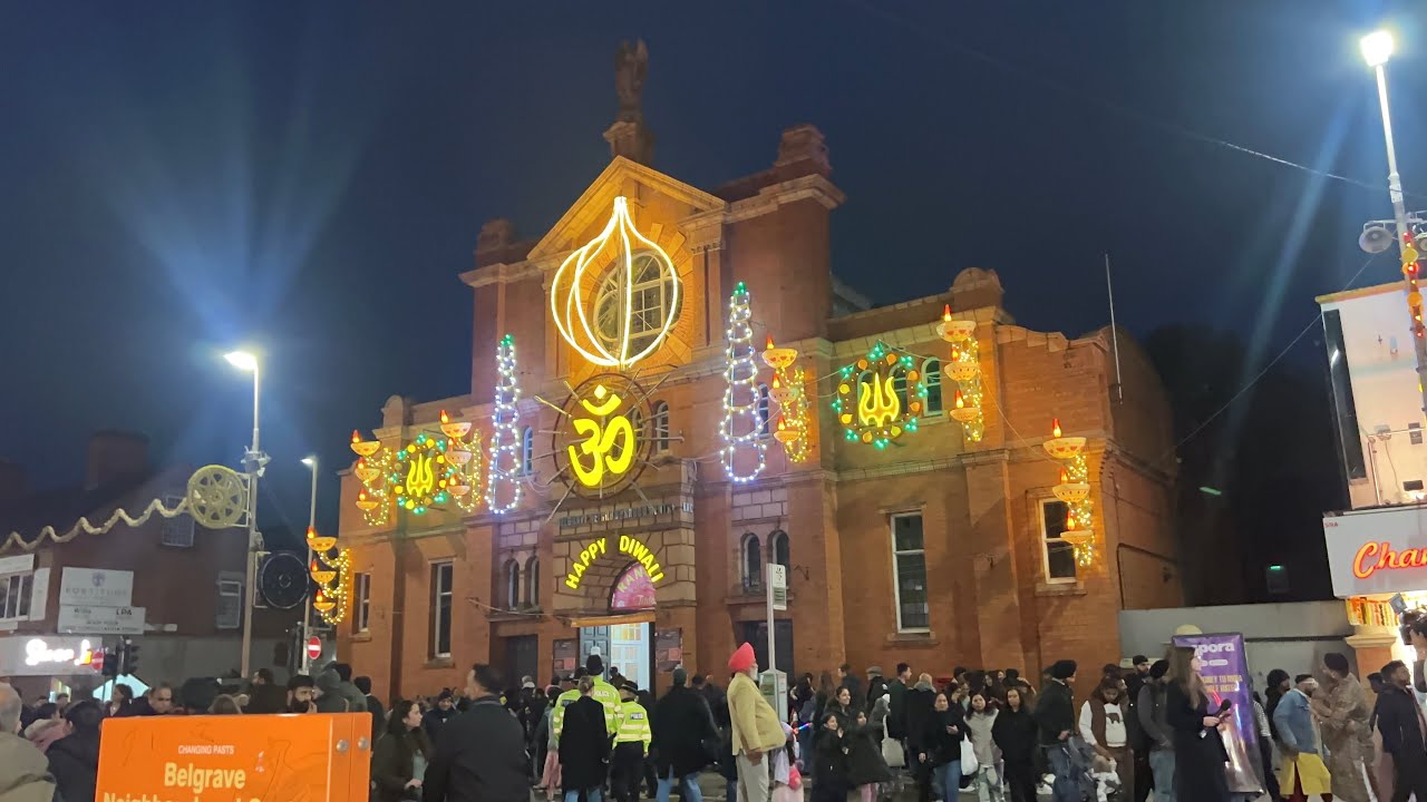 Diwali on Belgrave rd England 