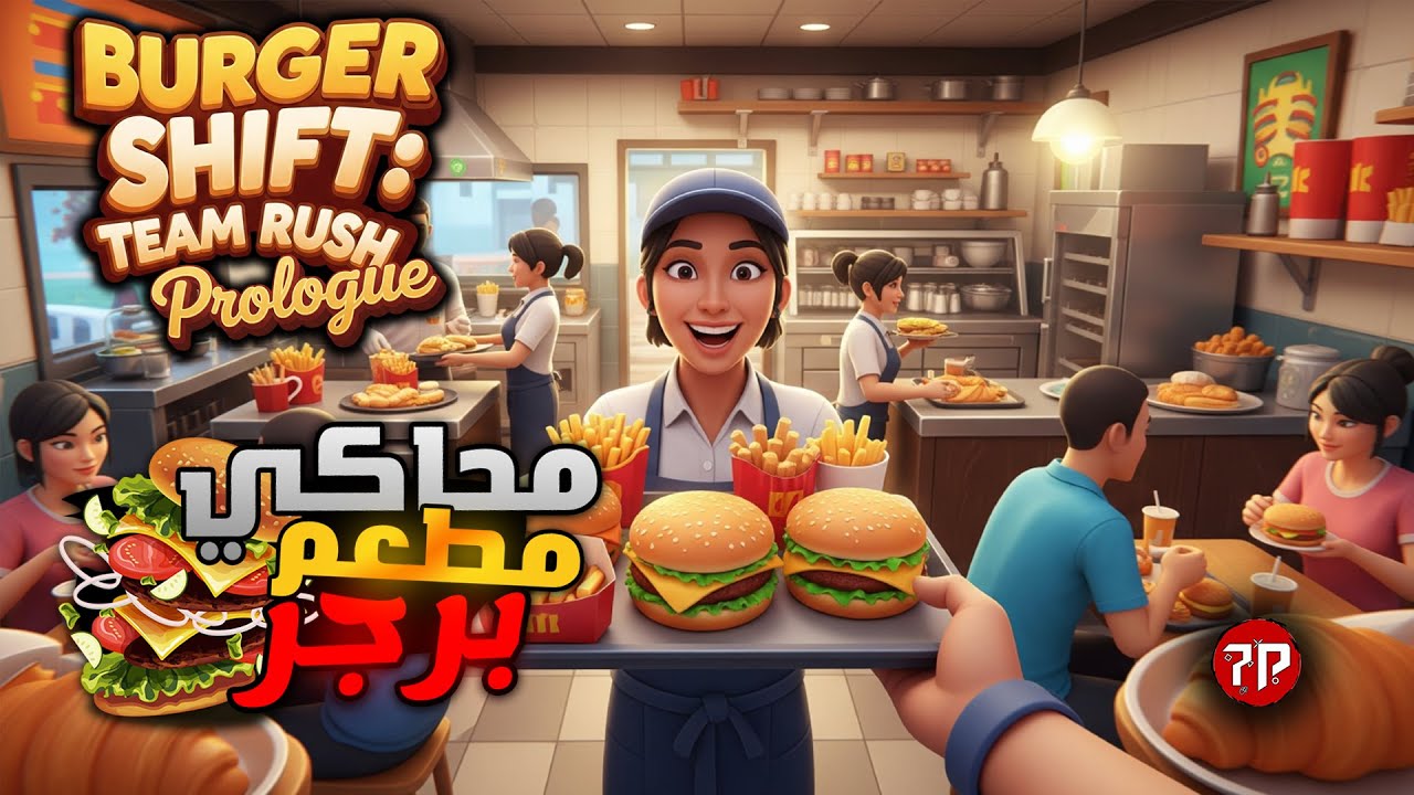 محاكي مطعم البرجر || Burger Shift Team Rush